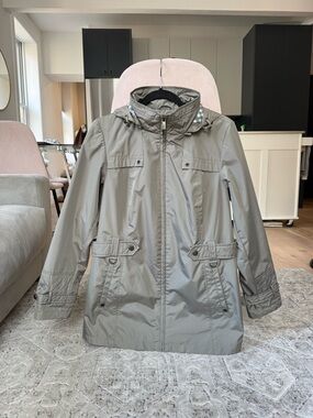 LizClaiborne New York Hooded Rain Jacket size S